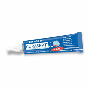 Curasept Periodontal Gel 0.5% tube, advanced anti-microbial gingival care, alcohol-free, 30ml.