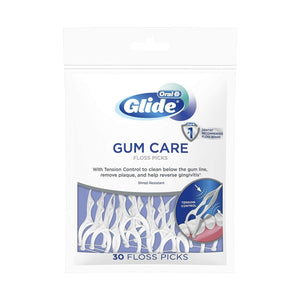 Oral-B Glide Floss Picks, Pack of 30