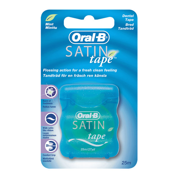 Oral-B Satin Tape Mint, 25m